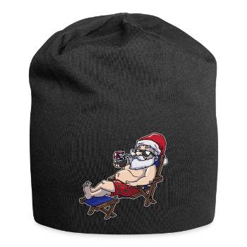 Nikolaus summer vacation - Jersey Beanie - black - Front