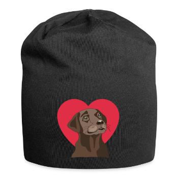 Labrador - Bonnet en jersey - noir - Devant