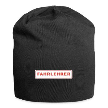 FAHRLEHRER - Jersey-Beanie - Schwarz - Vorne
