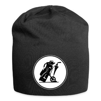 Club de golf - Bonnet en jersey - noir - Devant