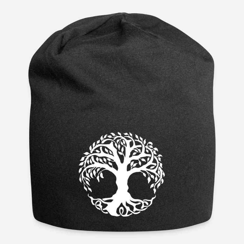 Arbre - Bonnet en jersey - noir