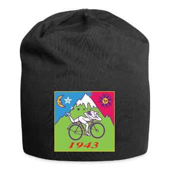 Albert Hofmann LSD 1943 Redesign - Bonnet en jersey - noir - Devant