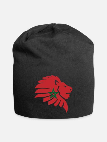 Maroc - Bonnet en jersey - noir