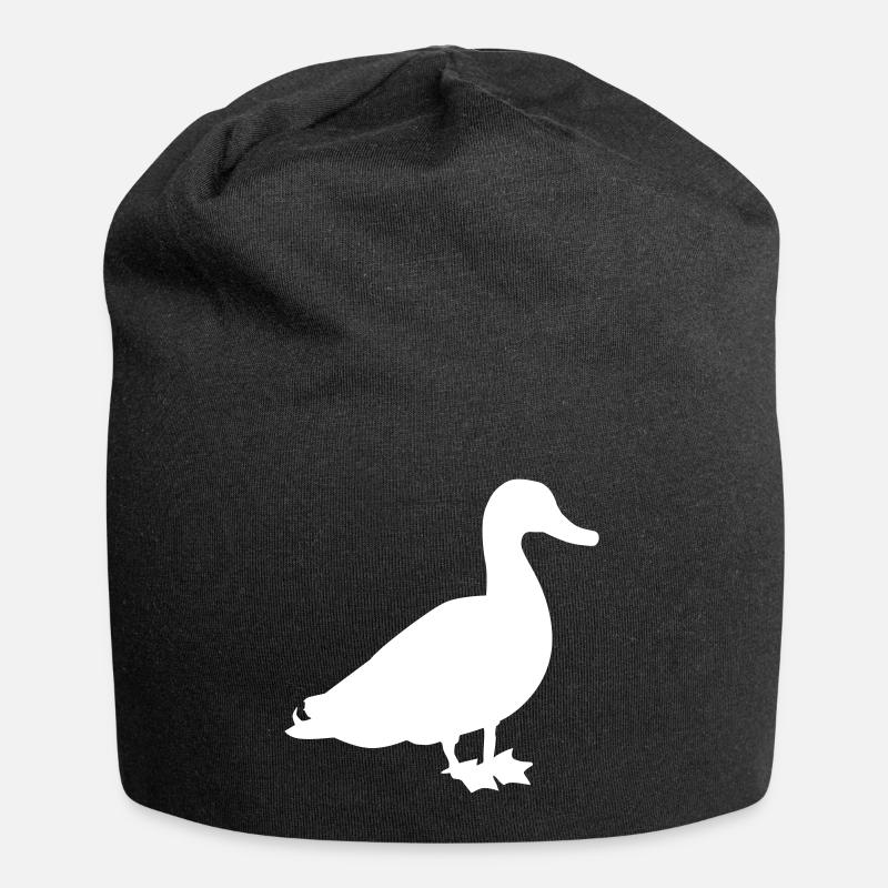 canard - Bonnet en jersey - noir