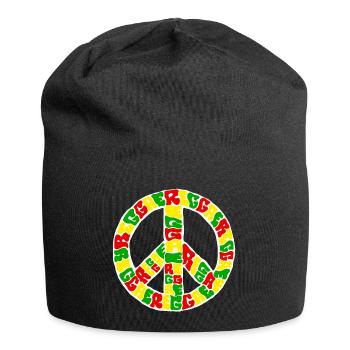 Reggae - Jersey Beanie - black - Front