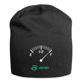 Voller Tank - Jersey-Beanie - Schwarz - Vorne
