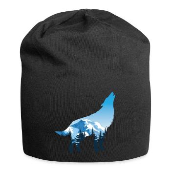 Fantastisches WolfTStück für WerwolfFanTStück " - Jersey-Beanie - Schwarz - Vorne