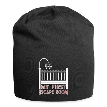 Ma première salle d'évasion - Bonnet en jersey - noir - Devant