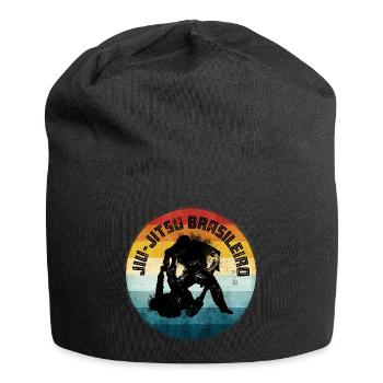 BJJ Jiu Jitsu brésilien - Bonnet en jersey - noir - Devant