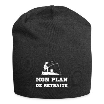 Ruhestand Humor T-Shirt meine Altersvorsorge - Jersey-Beanie - Anthrazit - Vorne
