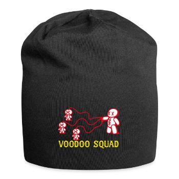 Voodoo Squad - Bonnet en jersey - noir - Devant