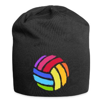 volley- - Bonnet en jersey - noir - Devant