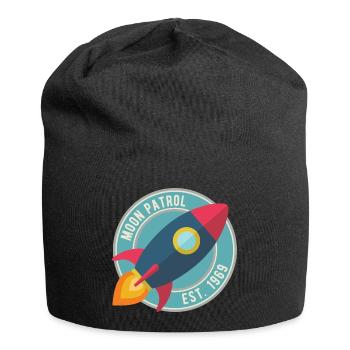 Rakete Moon Patrol Rocket - Jersey-Beanie - Schwarz - Vorne