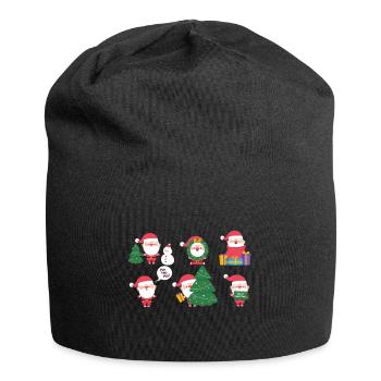 Noël - Bonnet en jersey - noir - Devant