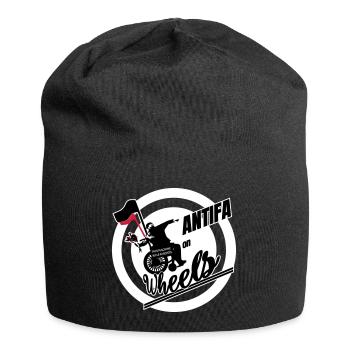 Antifa on Wheels - Jersey Beanie - black - Front
