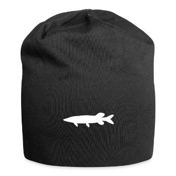 Fish marine animals shark fishes animal fish marine animal - Jersey Beanie - black - Front