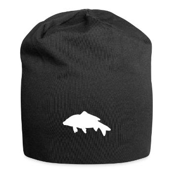 Fish marine animals shark fishes animal fish marine animal - Jersey Beanie - black - Front