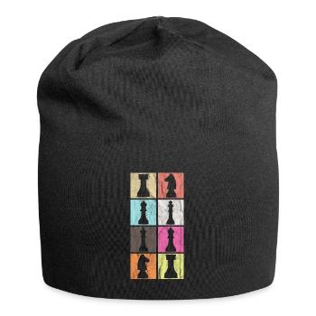 chess - Jersey Beanie - black - Front