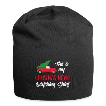 This is my Christmas Movie Watching Shirt - Jersey Beanie - black - Front