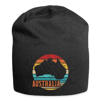 Australie - Bonnet en jersey - noir - Devant