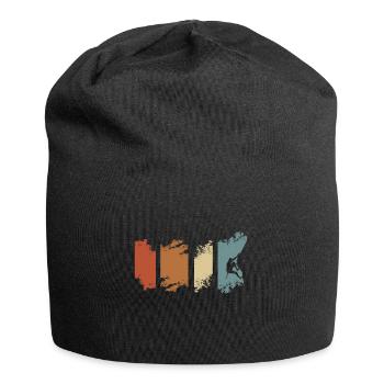 Escalade Bouldern Grimpeur Bergsport Bouldering - Bonnet en jersey - noir - Devant