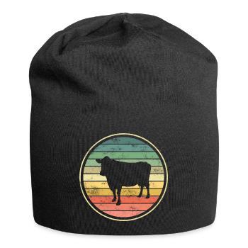 Vache Vaches - Bonnet en jersey - noir - Devant