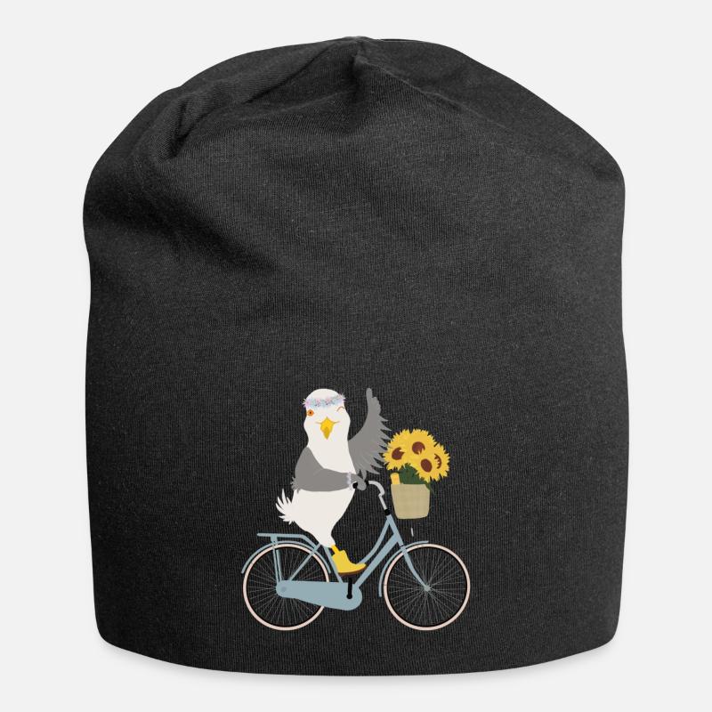 Vélo - Bonnet en jersey - noir