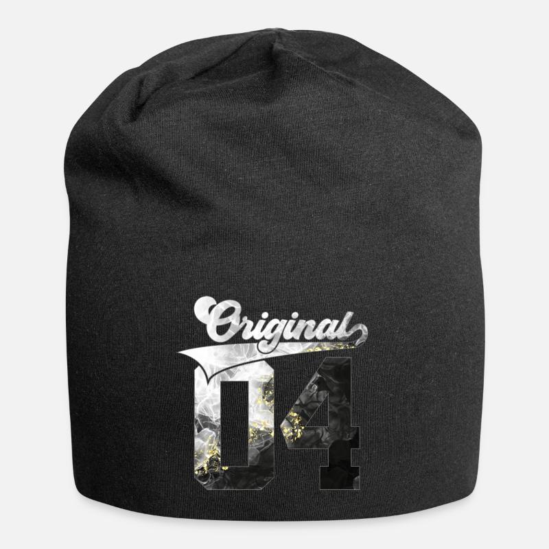22. GEBURTSTAG 2004 ORIGINAL 04 - Jersey-Beanie - Schwarz