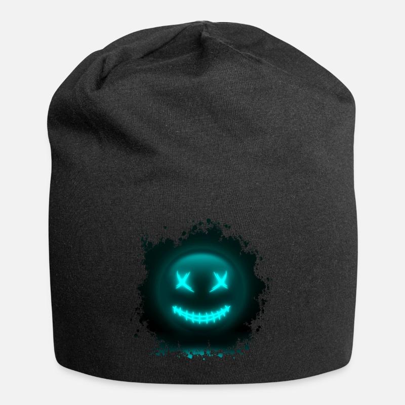 Bluemoji - Jersey-Beanie - Schwarz