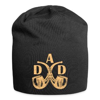 Dad Pipe Smoker For Best Dads - Jersey Beanie - black - Front