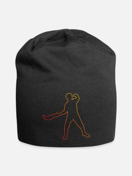 Pelote Pelota vasca Femmes Basque Pelote Hommes - Bonnet en jersey - noir
