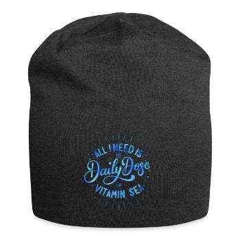 Vitamin Sea - Jersey Beanie - charcoal grey - Front