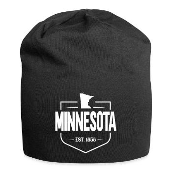 Minnesota - Bonnet en jersey - noir - Devant