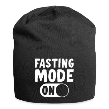 Fastenmodus An Ramadan - Jersey-Beanie - Schwarz - Vorne