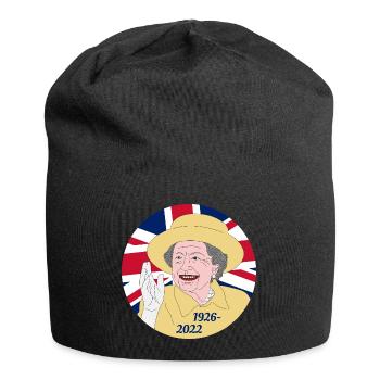 Queen Elizabeth II - 1926-2022 - Jersey-Beanie - Schwarz - Vorne