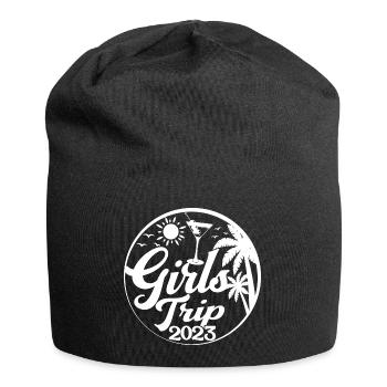 Voyage des filles 2023 Cool Girls Trip Week-end Vacances - Bonnet en jersey - noir - Devant