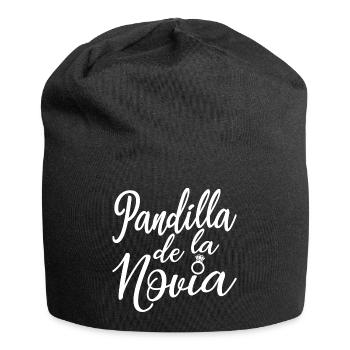 Pandilla de la Novia Bride's Gang Bridesmaid Gift - Jersey Beanie - black - Front