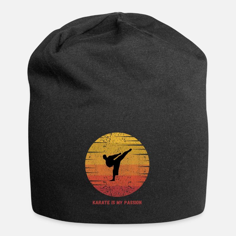 Karate - Jersey-Beanie - Schwarz