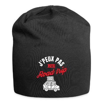 J Peux Pas J Ai Road Trip - Bonnet en jersey - noir - Devant