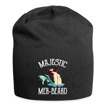 Soin du visage au poisson Heard Beard Moustache - Bonnet en jersey - noir - Devant