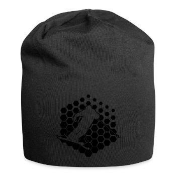 Slopestyle Damen Freestyle Ski Ski Freestyle - Jersey-Beanie - Schwarz - Vorne