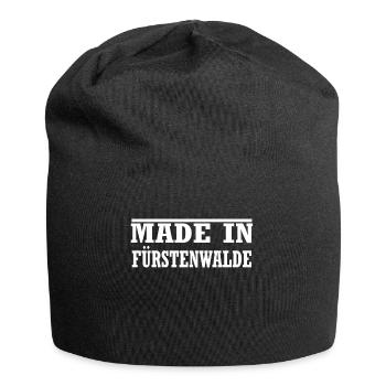 Fürstenwalde Spree - Jersey-Beanie - Schwarz - Vorne