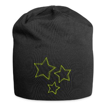 STAR. STARS. STAR. STARS. FEAST. ANNIVERSARY - Jersey Beanie - black - Front