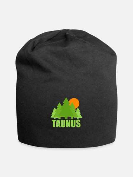 Taunus 08 - Jersey-Beanie - Schwarz