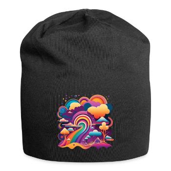 RETRO TRIPPY - Jersey-Beanie - Schwarz - Vorne