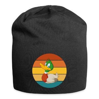 jagd, entenjagd, jagd, jäger - Jersey-Beanie - Schwarz - Vorne