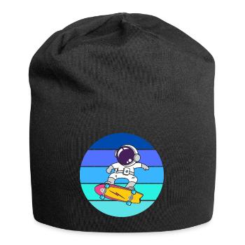 astronaute, space, cosmonaute - Bonnet en jersey - noir - Devant