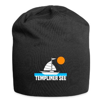 Templiner See - Jersey-Beanie - Schwarz - Vorne