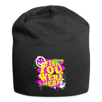 Wish You Were Here Distorted!!! - Jersey Beanie - black - Front