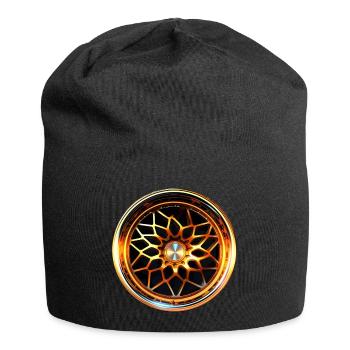 Car Rim - Jersey Beanie - black - Front